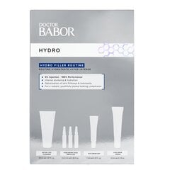 Косметический набор для интенсивного увлажнения кожи Babor Hydro Filler Routine Set: пенка для лица, 20 мл + ампулы с гиалуроновой кислотой, 6 мл + крем для глаз, 7 мл + крем для лица, 15 мл цена и информация | Кремы для лица | hansapost.ee