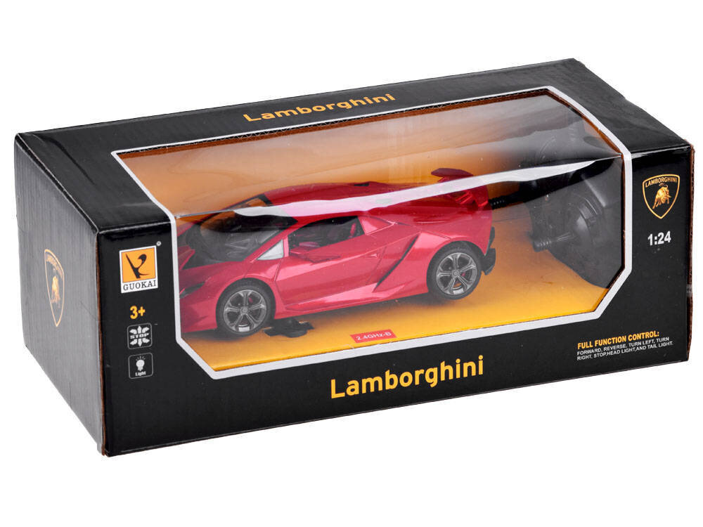 Punane Lamborghini puldiga auto price and information | Mänguasjad poistele | hansapost.ee