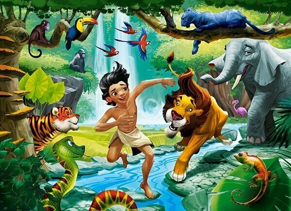 Puzzle 100 Jungle Book 111022 hind ja info | Pusled lastele ja täiskasvanutele | hansapost.ee