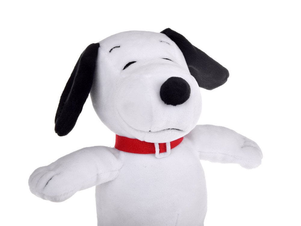 Pehme koer Snoopy, valge, 20 cm цена и информация |  Pehmed mänguasjad ja kaisukad | hansapost.ee