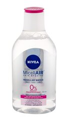 Смягчающая мицеллярная вода с миндальным маслом Nivea Micellar Air 3in1 400 мл цена и информация | Nivea Духи, косметика | hansapost.ee