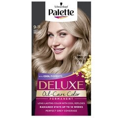 Juuksevärv Palette Deluxe Oil-Care Color, 9-11 Cool Light Rose Blonde, 1 tk hind ja info | Juuksevärvid | hansapost.ee