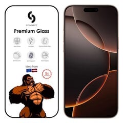 Ühendage Corning Gorilla Ultra Strong 3D-klaas Apple iPhone 16 Pro Maxi mustade servadega hind ja info | Ekraani kaitseklaasid ja kaitsekiled | hansapost.ee