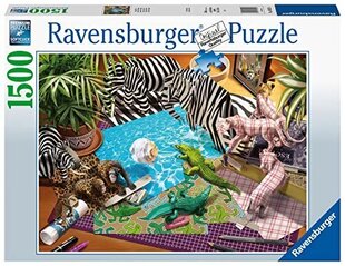 Ravensburger 16822 Приключения оригами, 1500 штук, расслабление, головоломки для взрослых, размер: 80x60 см, печать, Япония, разноцветный, пецци цена и информация | Пазлы | hansapost.ee