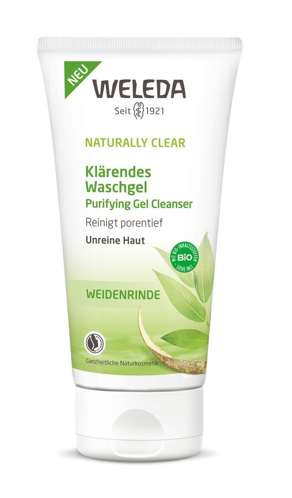 Näopesugeel Weleda Naturally Clear 100 ml цена и информация | Näopuhastusvahendid | hansapost.ee