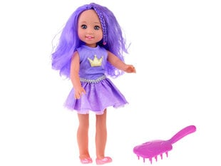 Nukk, lillad juuksed, 38 cm price and information | Toys for girls | hansapost.ee