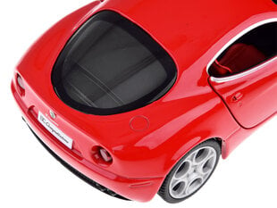 Metallist automudel Alfa Romeo 8C, punane hind ja info | Mänguasjad poistele | hansapost.ee