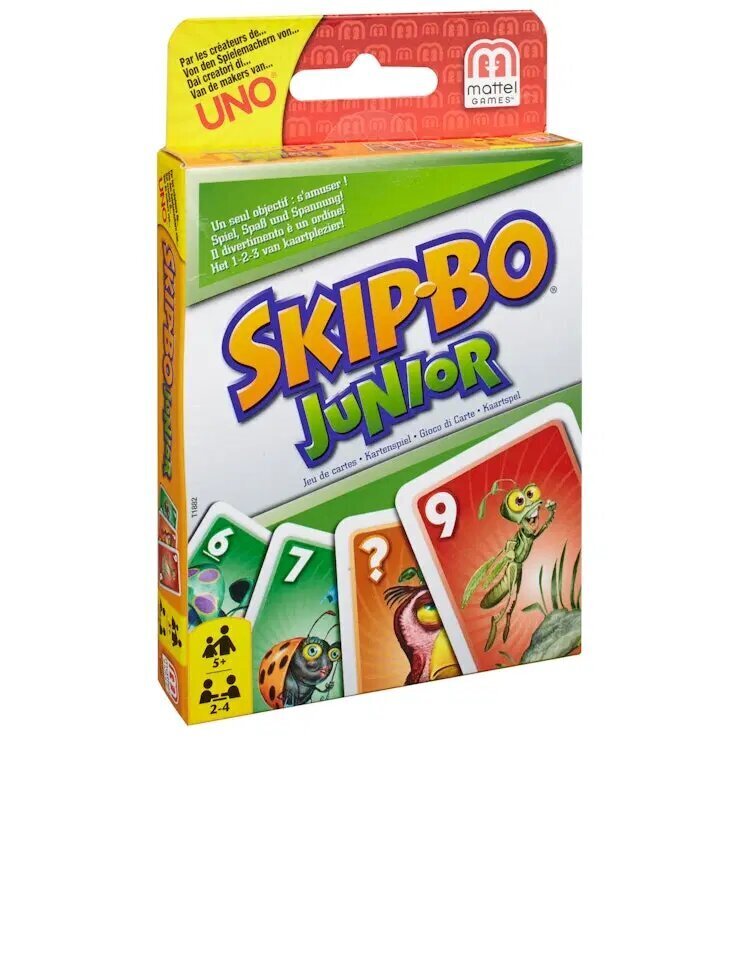 Kaardimäng Mattel Uno Skip Bo® HHB37 hind ja info | Lauamängud ja mõistatused perele | hansapost.ee