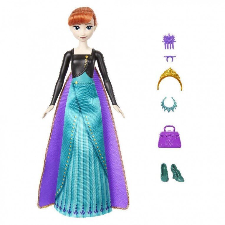 Nukk Disney Princess Spin Reveal Frozen Ana hind ja info | Mänguasjad tüdrukutele | hansapost.ee