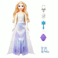 Nukk Disney Princess Spin Reveal Frozen Elza hind ja info | Mänguasjad tüdrukutele | hansapost.ee