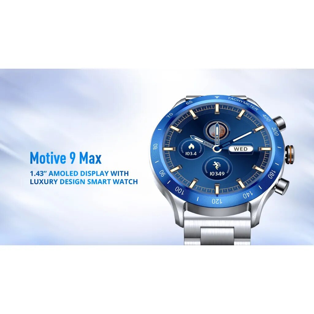 Riversong Motive 9 Max SW903 Titanium Silver nutikell hind ja info | Nutikellad, laste nutikellad | hansapost.ee