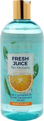 Увлажняющая мицеллярная вода Bielenda Fresh Juice Orange 500 мл цена и информация | Bielenda Духи, косметика | hansapost.ee