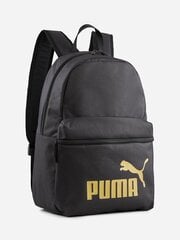 Puma seljakott PHASE, must-kuld hind ja info | Käekotid naistele | hansapost.ee