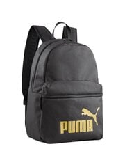 Puma рюкзак PHASE, черно-золотой цена и информация | Женские сумки | hansapost.ee