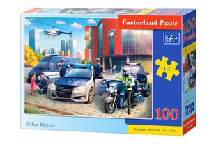 Puzzle 100 POLICE STATION 111176 hind ja info | Pusled lastele ja täiskasvanutele | hansapost.ee