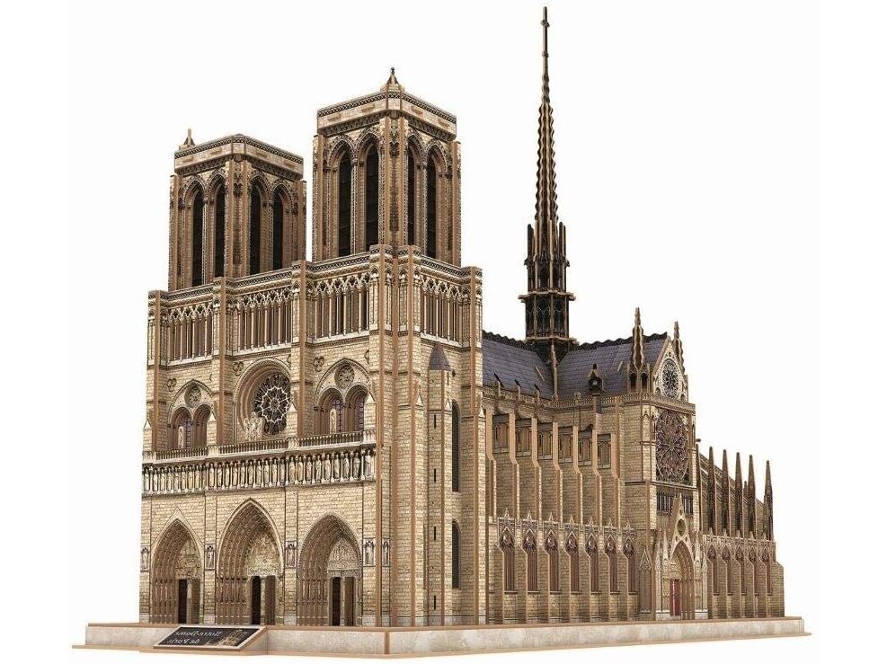 Revell - 3D Puzzle Notre Dame de Paris, 00190 цена и информация | Pusled lastele ja täiskasvanutele | hansapost.ee