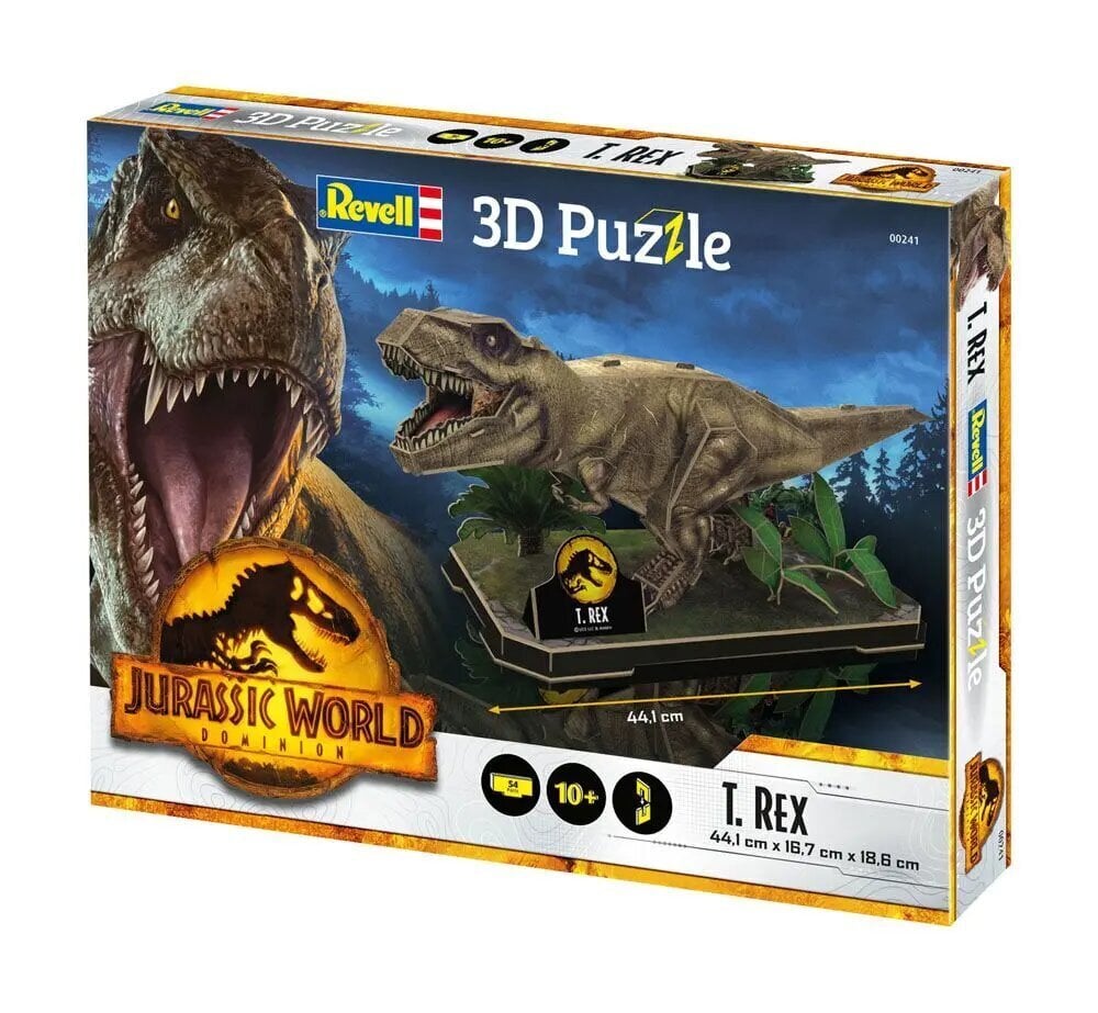 3D-konstruktor Jurassic World Dominion T. Rex hind ja info | Pusled lastele ja täiskasvanutele | hansapost.ee