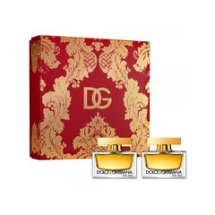 Parfüümvee komplekt Dolce & Gabbana The One Duo Set EDP naistele: parfüümvesi 2 x 50 ml price and information | Perfumes for women | hansapost.ee