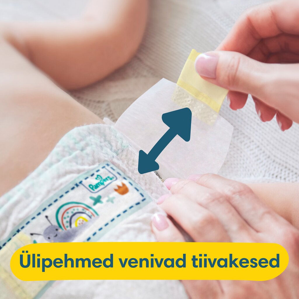 Pampers Premium Care Teipmähkmed, Suurus 6, 128 Mähet, 13-18 kg цена и информация | Mähkmed, riidest mähkmed | hansapost.ee