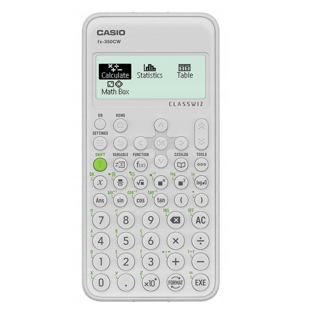 Koolikalkulaator Casio FX-350CW hind ja info | Kirjatarvikud | hansapost.ee