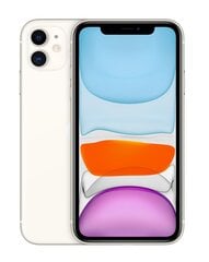 Apple iPhone 11 4/128 GB Белый MHDJ3QL/A цена и информация | Мобильные телефоны | hansapost.ee