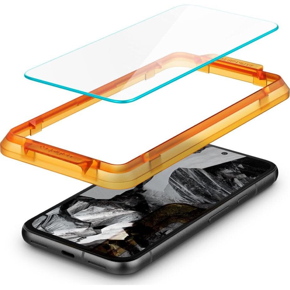 Glas Spigen Glas.tR AM 2-Pack Google Pixel 8a цена и информация | Ekraani kaitseklaasid ja kaitsekiled | hansapost.ee