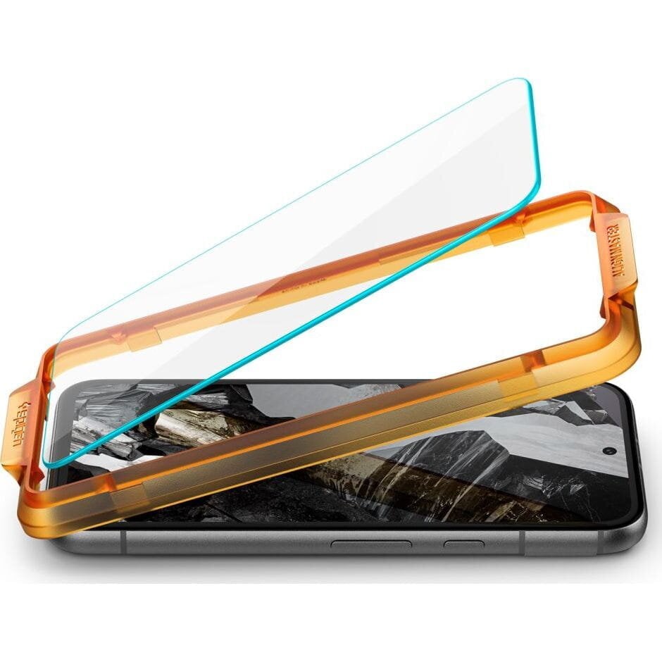 Glas Spigen Glas.tR AM 2-Pack Google Pixel 8a hind ja info | Ekraani kaitseklaasid ja kaitsekiled | hansapost.ee