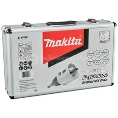 Puurkroonide komplekt Makita E-15796, 8 tk. hind ja info | Käsitööriistad | hansapost.ee