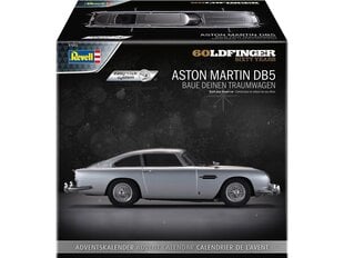 Konstruktor advendikalender Revell 007 Aston Martin DB5, 1/24, 01055 hind ja info | Klotsid ja konstruktorid | hansapost.ee