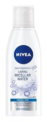 Mitsellaarvesi normaalsele ja kombineeritud nahale NIVEA CARING 400ml цена и информация | Аппараты для ухода за лицом | hansapost.ee