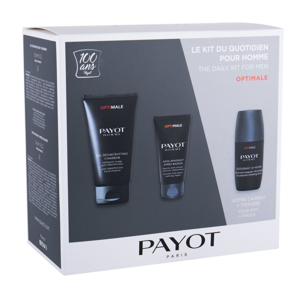 Komplekt meestele Payot Homme Optimale hind ja info | Näopuhastusvahendid | hansapost.ee