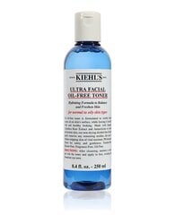 Näotoonik Kiehl's Ultra Facial Oil Free, 250 ml hind ja info | Näopuhastusvahendid | hansapost.ee