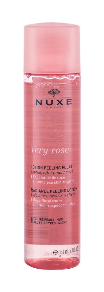 Nahka kooriv näolosjoon Nuxe Very Rose 150 ml цена и информация | Näopuhastusvahendid | hansapost.ee