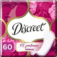 Hügieenisidemed Discreet Normal Trio, 60 tk hind ja info | Tampoonid, hügieenisidemed ja menstruaalanumad | hansapost.ee