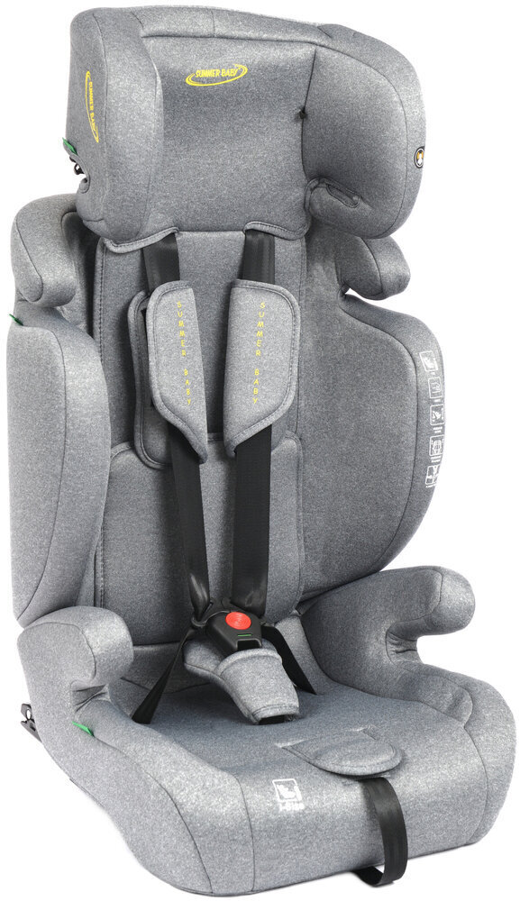 Autotool Summer Baby Porto i-Size Isofix, 9-36 kg, hall hind ja info | Turvatoolid ja turvahällid | hansapost.ee