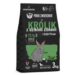 Paka Zwieraka Seventh Heaven väikeste tõugude noortele kutsikate koos küülikuliha ja ürtidega, 3 kg price and information | Dry dog food and crisps | hansapost.ee