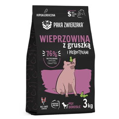 Paka Zwieraka Seventh Heaven väikest ja keskmist tõugu koertele koos sealiha ja pirnidega, 3 kg price and information | Dry dog food and crisps | hansapost.ee