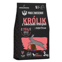 Paka Zwieraka Seventh Heaven väikest tõugu koertele koos küülikuliha ja metsasaadustega, 3 kg price and information | Koerte kuivtoit ja krõbinad | hansapost.ee