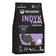 Paka Zwieraka Seventh Heaven väikest tõugu koertele koos kalkuni ja kanaga, 3 kg price and information | Dry dog food and crisps | hansapost.ee