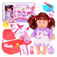 Baby doll интерактивный набор + аксессуары babys вечерняя рутина ZA5335 цена и информация | Игрушки для девочек | hansapost.ee