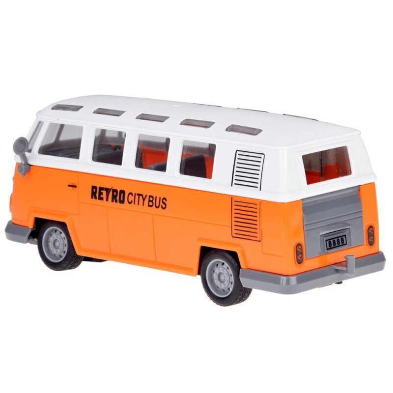 Kaugjuhtimisbuss Retro City Bus RC0677 цена и информация | Mänguasjad tüdrukutele | hansapost.ee