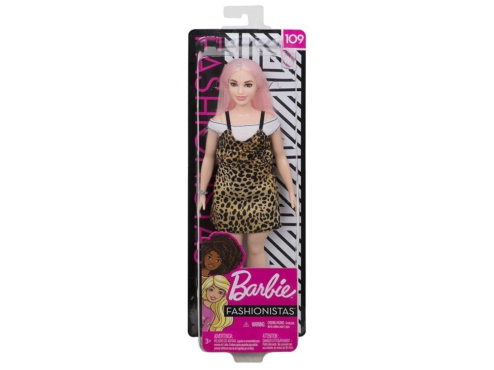 Barbie nukk – roosade juustega Fashionista цена и информация | Mänguasjad tüdrukutele | hansapost.ee