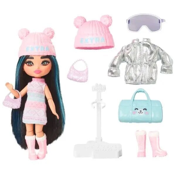 Nukk Barbie Extra Fly Minis Winter hind ja info | Mänguasjad tüdrukutele | hansapost.ee