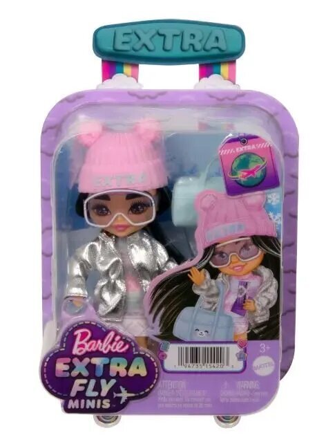 Nukk Barbie Extra Fly Minis Winter цена и информация | Mänguasjad tüdrukutele | hansapost.ee