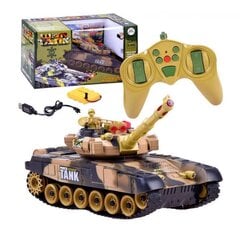 Raadio teel juhitav tank RC War Tank, pruun price and information | Toys for boys | hansapost.ee