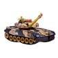 Raadio teel juhitav tank RC War Tank, pruun hind ja info | Mänguasjad poistele | hansapost.ee