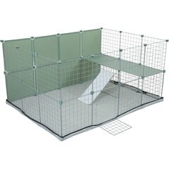 Вольер для грызунов Zolux Neolife Neopark, 140x105x70 см, зеленый цена и информация | Клетки и аксессуары для грызунов | hansapost.ee