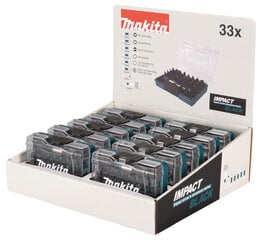 Набор наконечников Makita Impact Black E-12441-10, 33 шт. цена и информация | Механические инструменты | hansapost.ee