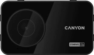 Canyon DVR10GPS  3.0'' IPS (640x360)  FHD 1920x1080@60fps  NTK96675  2 MP CMOS Sony Starvis IMX307 image sensor  2 MP camera  136° Viewing A цена и информация | Видеорегистраторы | hansapost.ee