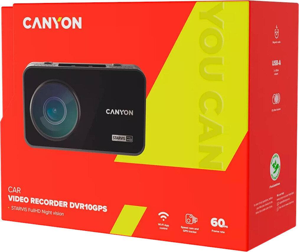 Canyon DVR10GPS цена и информация | Fotoaparaadid | hansapost.ee